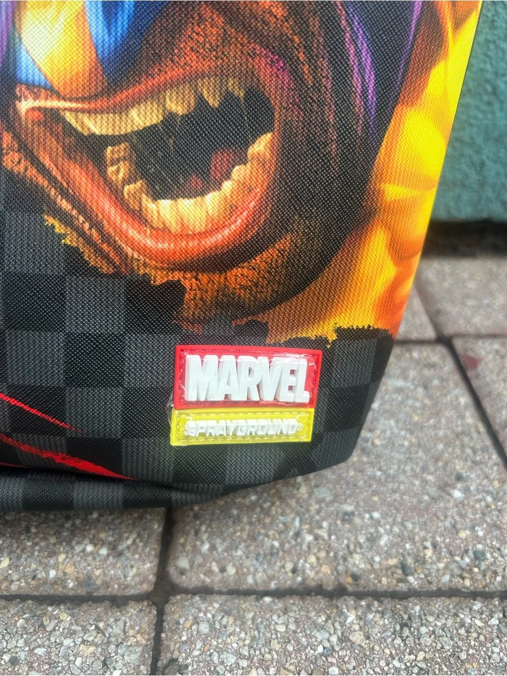 Sprayground Marvel Wolverine Backpack - Black/Yellow/Red